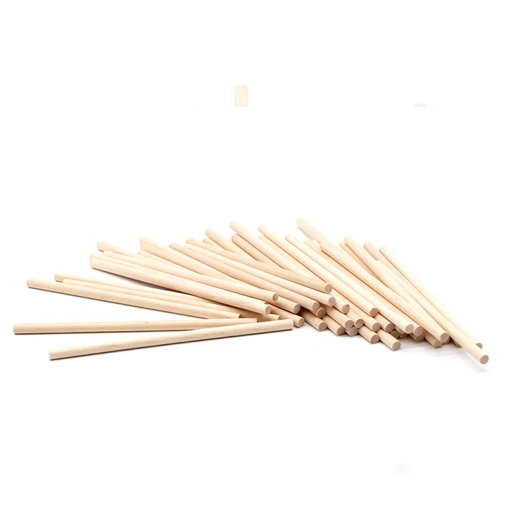 Dalian 114mm China Branded Round Birch Wood Wooden Ice Lolly Sticks