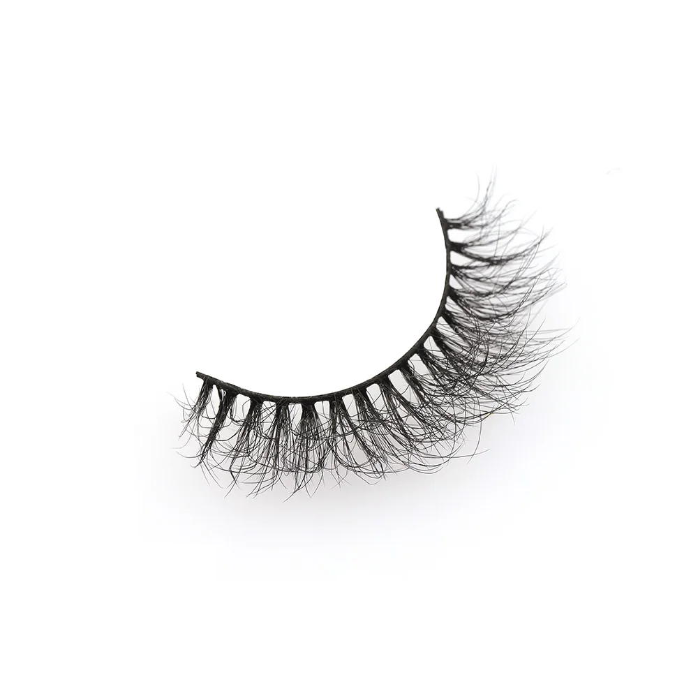 KV 8D Fluffy mink effect false lashes wholesale super messy dramatic style eyelashes private label faux mink lashes