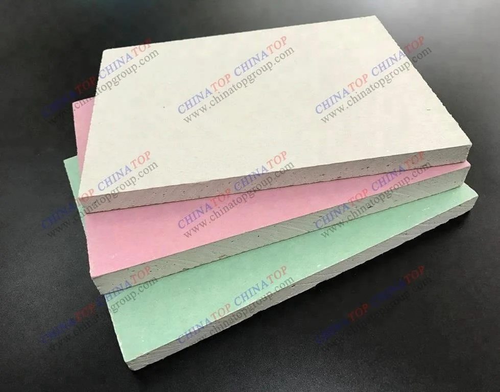 paper faced gypsum wall board(1200*2400 1220*2440 1200*1800 1200*2700 1200*3000mm)