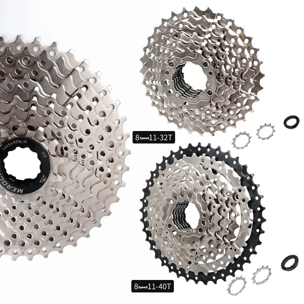 High Quality MEROCA MTB Freewheel 8/9/10/11/12 Speed Mountain Bike Flywheel Bicycle variable Cassette For Bike Parts