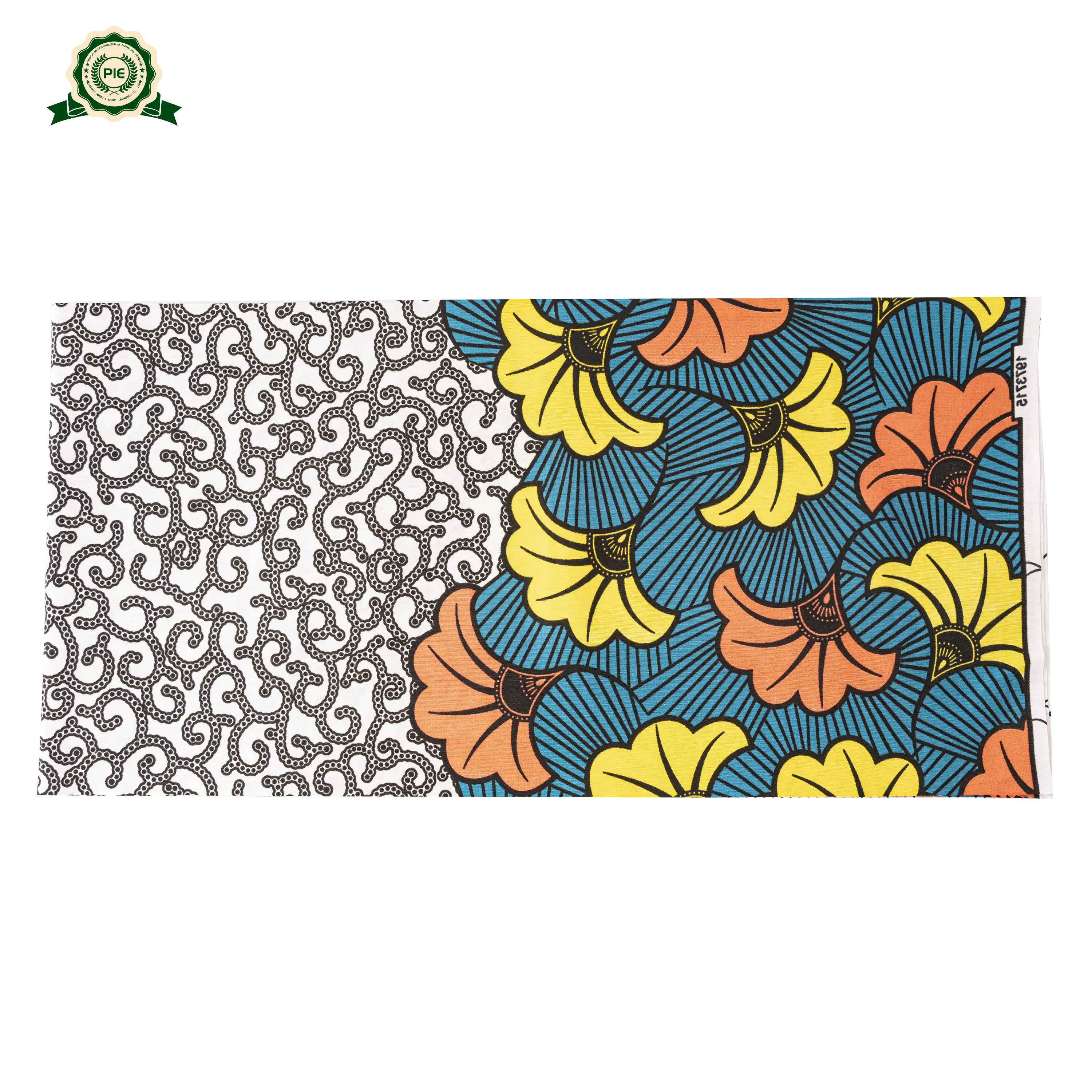 New fashion in 2021 100% polyester  hitarget real wax fabric african wax prints ghana