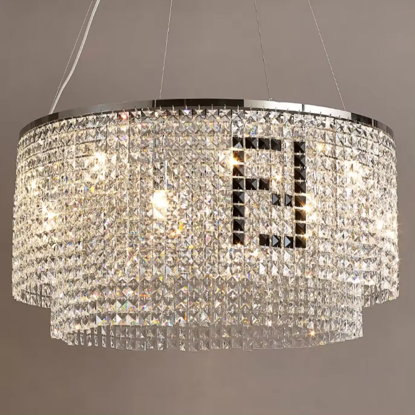Modern Chandeliers Pendant Lighting Metal K9 Crystal Luxury Chandelier for Home Hotel