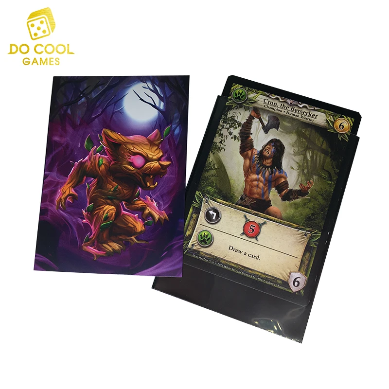 Yugioh  /MTG /TCG /CCG card sleeves for board game playing card protector