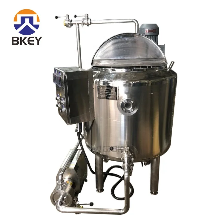 High Quality 200L 300L 500L Homogenizer Mixing Tank Emulsifier Machine Vacuum Emulsifying Mixer for Cosmetic Production Line