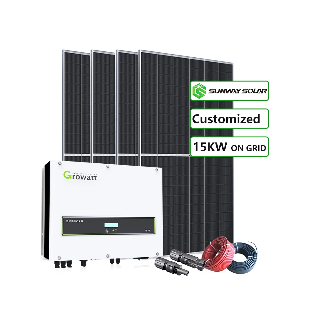 12Kw 15Kw 10KW 8KW 7KW 6KW On Grid Solar Energy System  Complete Solar Panel Power System For Home Use