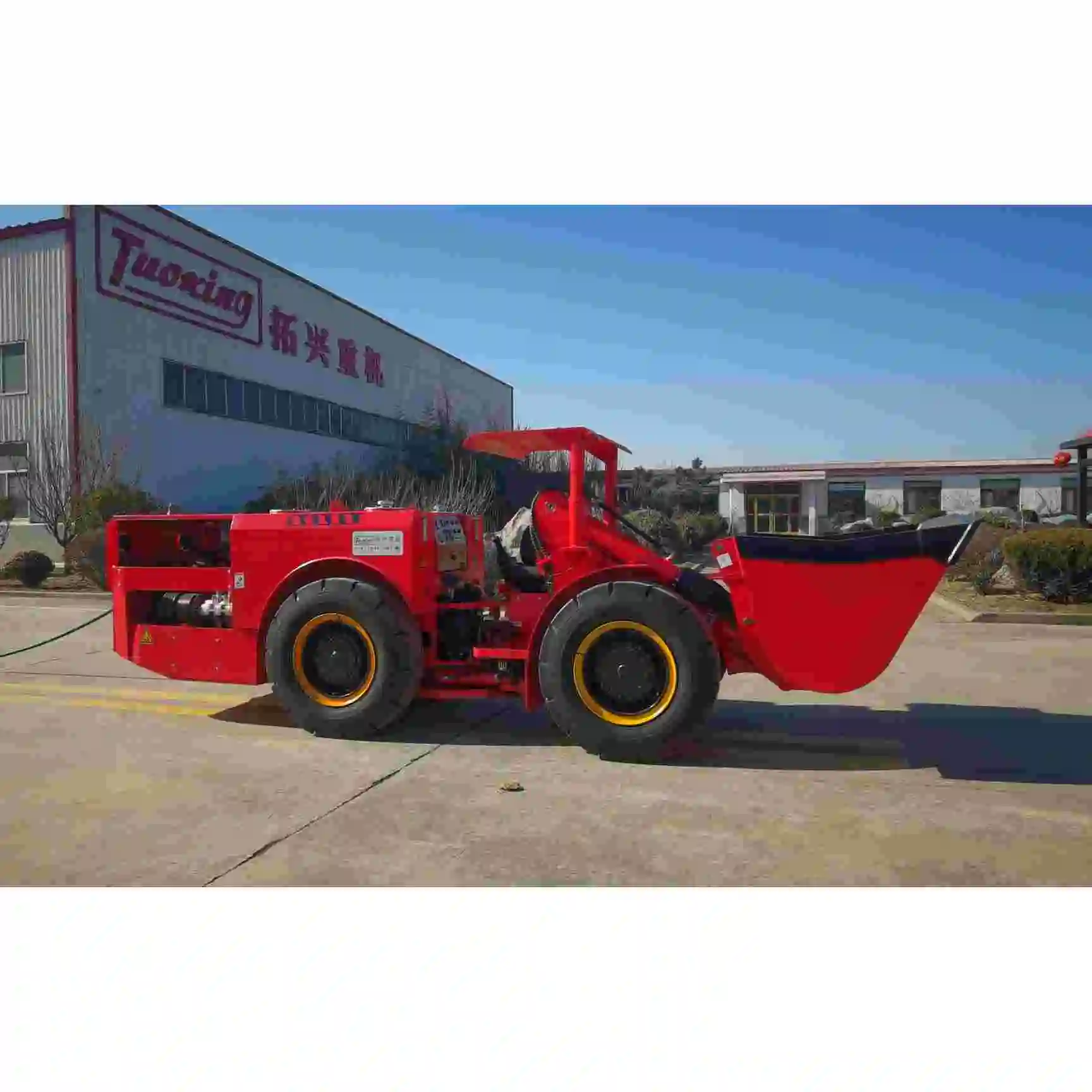Underground Ore Scraper Shandong Tuoxing scooptram price TC-100E dumper underground electric