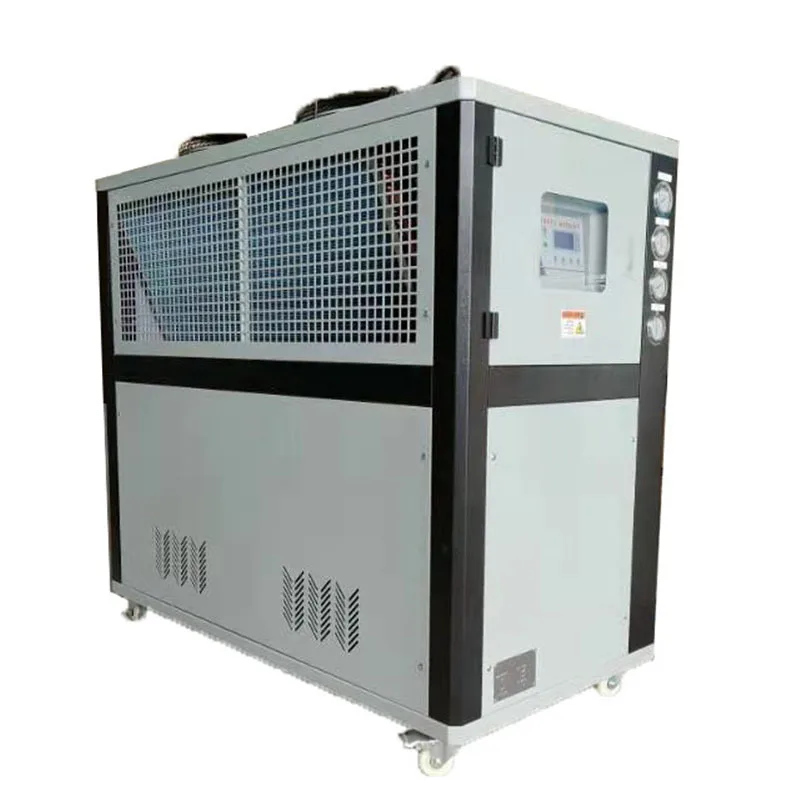 High quality zimmer cake meat display aquarium air cooled cooling water industrial chiller machine