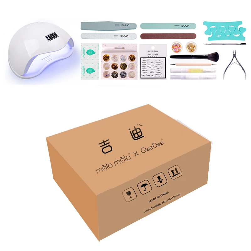 Latest nail gel polish starter kit Melamela gel nail polish set for new starter