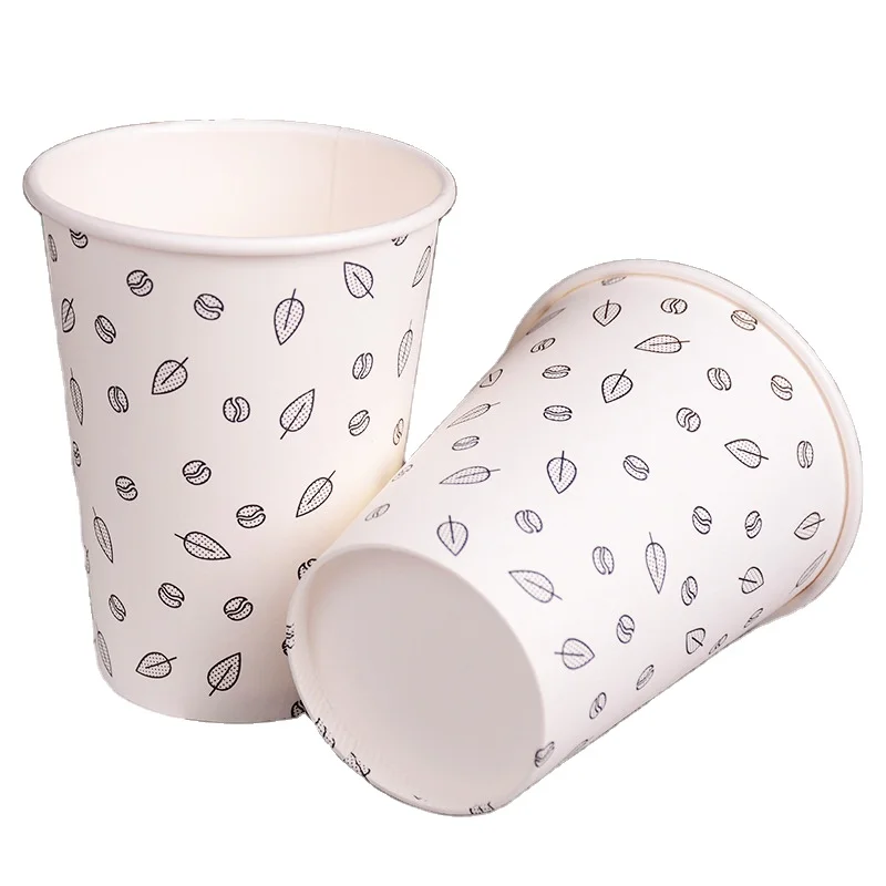 Производство под заказ печатный логотип 16 унций двойные настенные бумажные стаканчики для горячего напитка с крышками