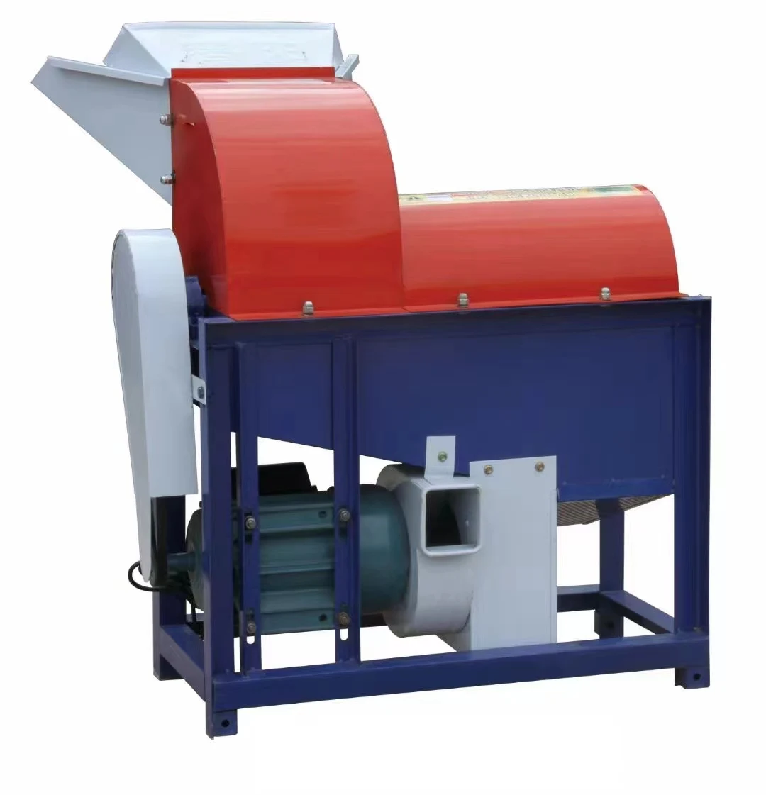 Automatic farm equipment grain peanut corn peeler maize corn peeling sheller thresher machine diesel 2.5 ton/h