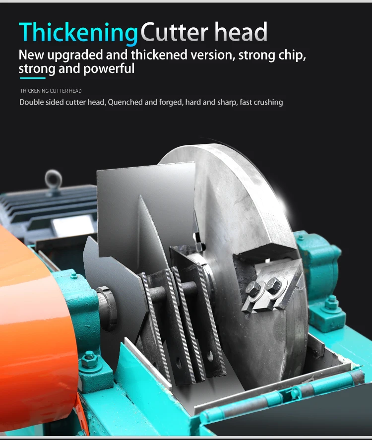 LESINTOR Good Performance Agriculture Machine Wood Crusher Farm-Oriented Wood Branch Crusher Machine shredding machine