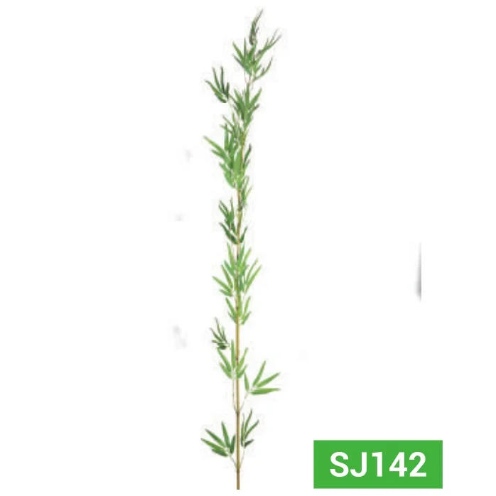 Like Natural Artificial Bamboo Trees In Green