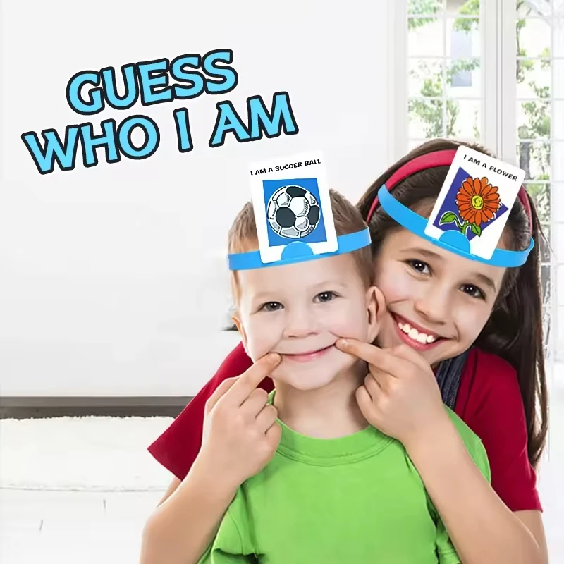 Children Family Interactive Educational Guess Who Board Game Intelligence Quick Question Set Guess Who I Am For Kids Toy