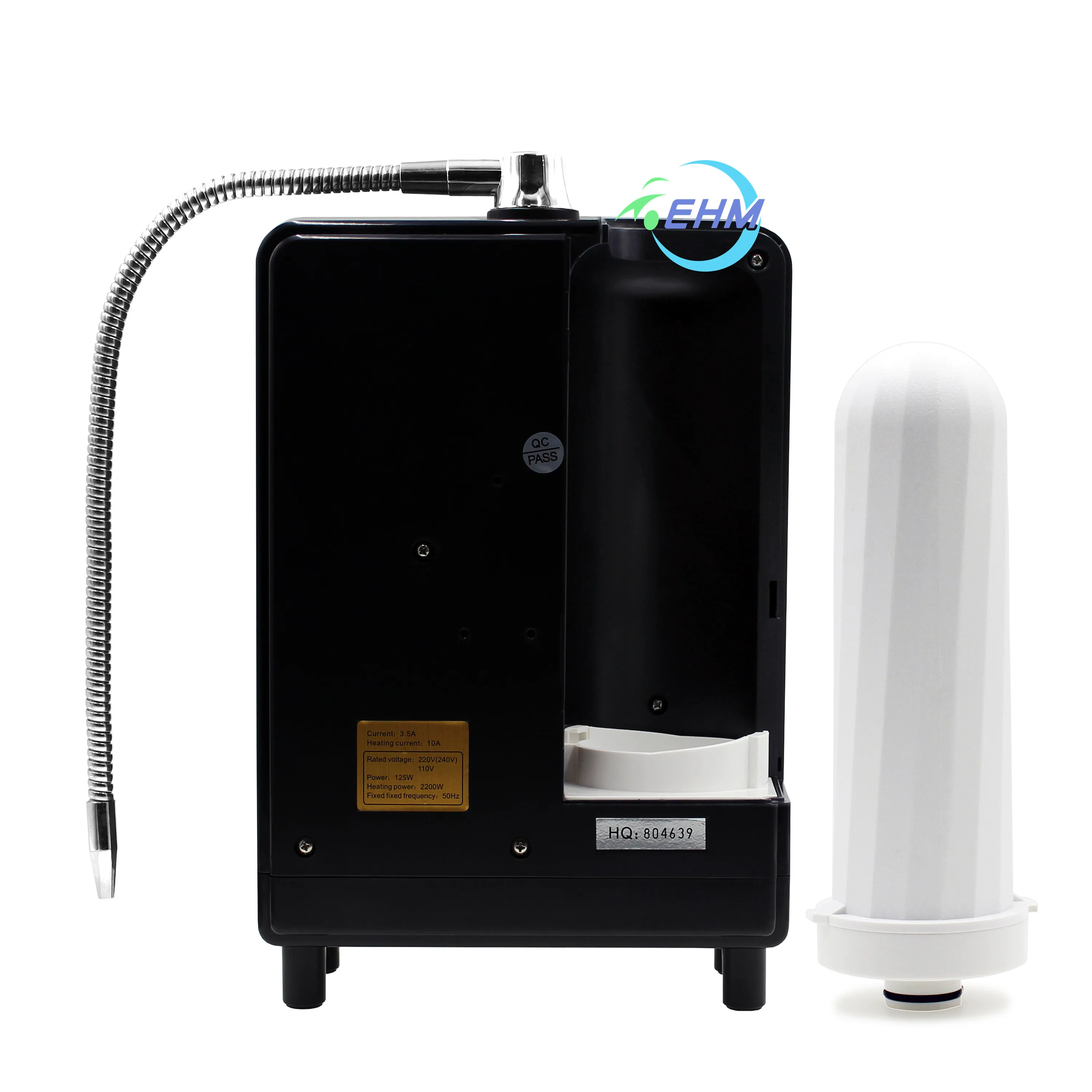 Alkaline Water Purifier Machine with Auto-Cleaning Water Filter with up to -800mV ORP PH 3.0-11.2 Water Treatment Appliances