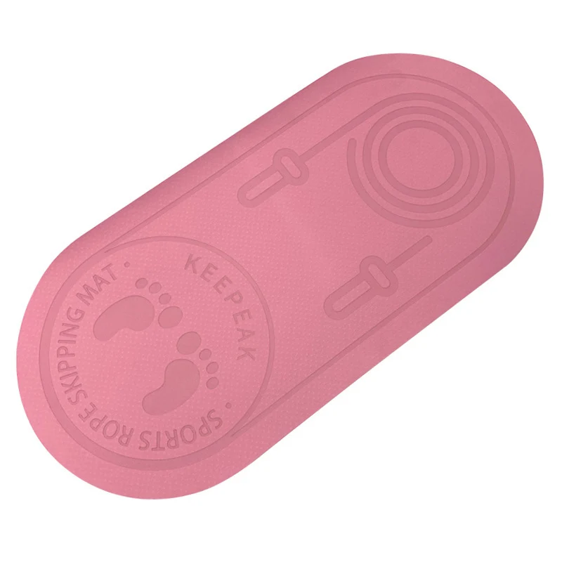 Keepeak Fitness Custom Gym Skipping Jump Rope Mat