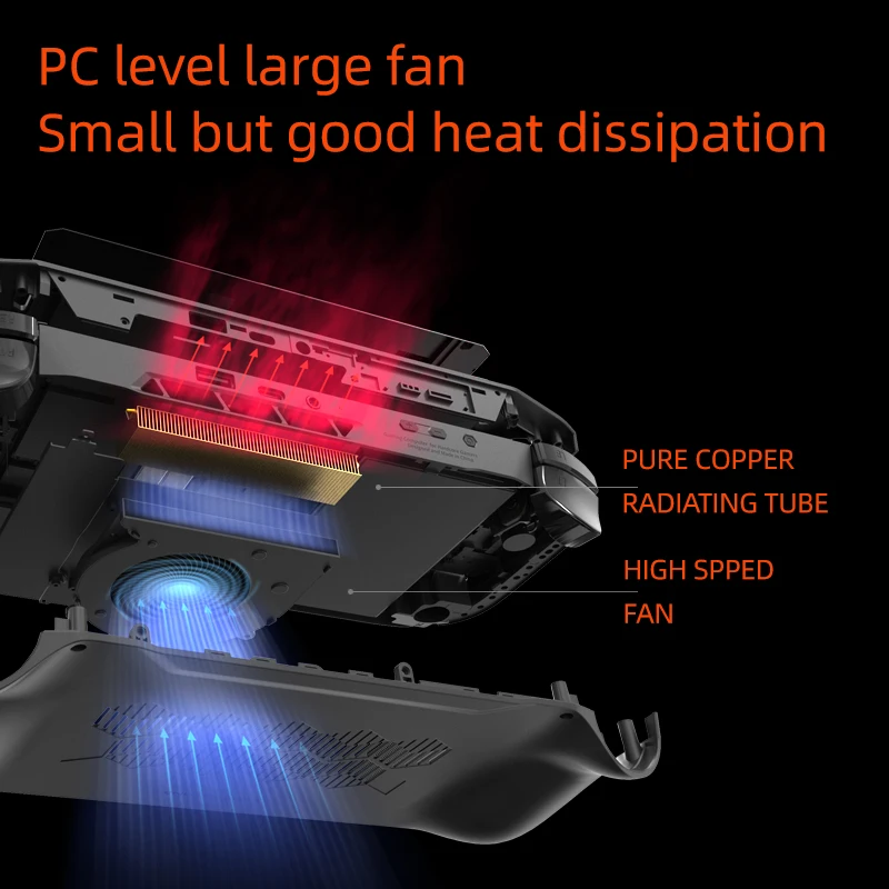 Onexplayer мини портативные игровые игроков AMD R7-5800U 16 Гб оперативной памяти 512 ГБ SSD 7 дюймовый IPS экран Windows 11 карман ноутбук для