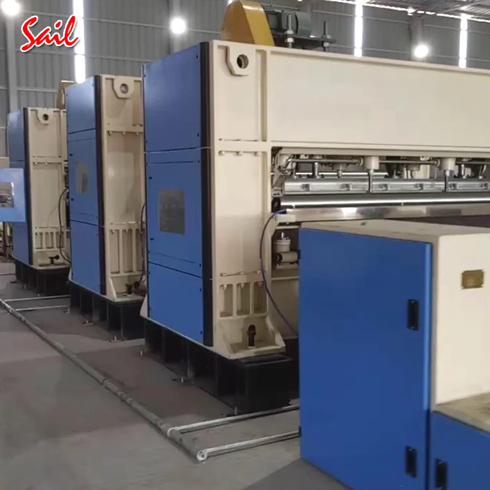 Nonwoven felt fabric needle punching production line fabric making machine