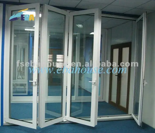 stacking sliding glass doors folding partition wall frameless sliding folding glass door AS2047