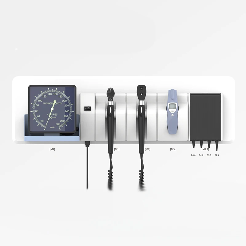U series hospital Medical Integrated Wall Mounted ENT Set Monitor Diagnostic System