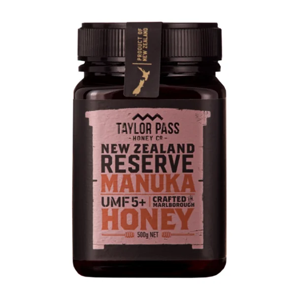 Premium Award Winning Non-GMO New Zealand Origin Certified Unique Factor MGO83+ Reserve Active Manuka UMF5+ Honey 500g