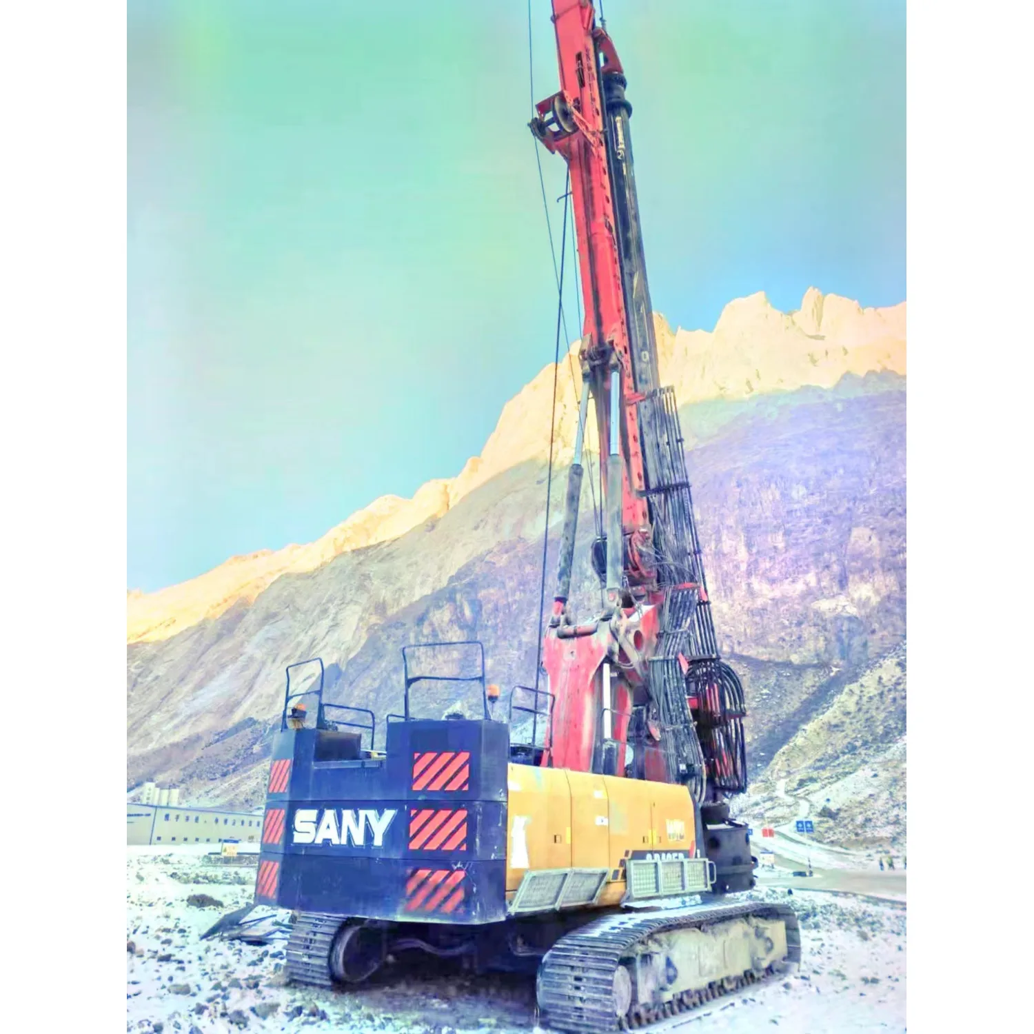 Дешевая буровая установка SANNY 106 м 2500 мм роторная SR405HK для продажи