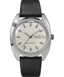 Stylish Dual calendar Domed Sapphire Glass Crystal Wrist Watch for men