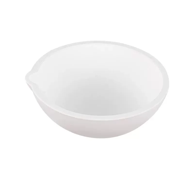 High purity and high-temperature resistant quartz fused gold bowl