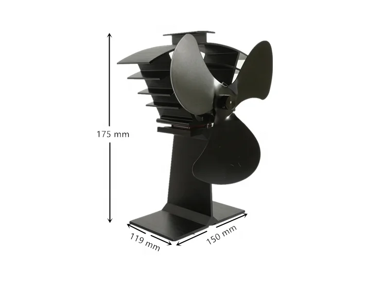 Горячий продавать высокая скорость Электрический отдельно стоящие 3 лезвия высокой тепловой мощностью вентилятор для камина