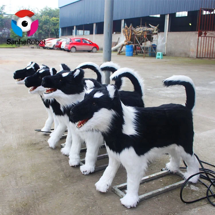 Outdoor Playground Llife Size Dog Robotic Dog for Sale