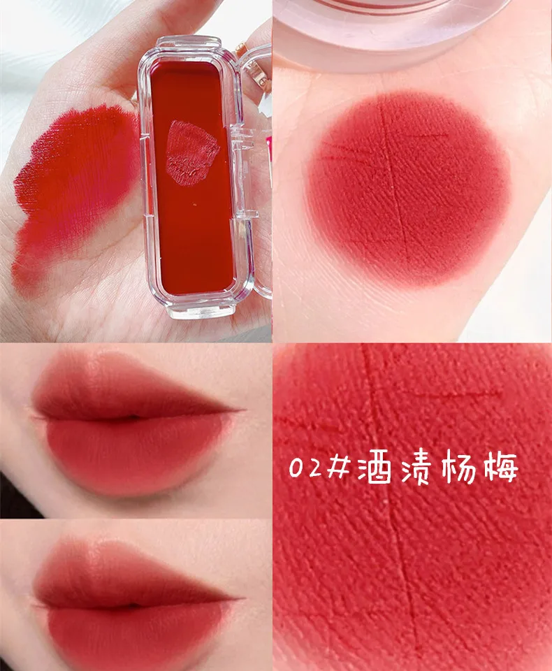 Make Your Own Brand Long Lasting Blush Cream Makeup Vegan Smooth Velvet Matte Blush Mud