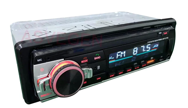 Wholesale 1 din multi-media car DVD player audio stereos with Bt/DVD/VCD/CD/MP4/MP3/AM/FM