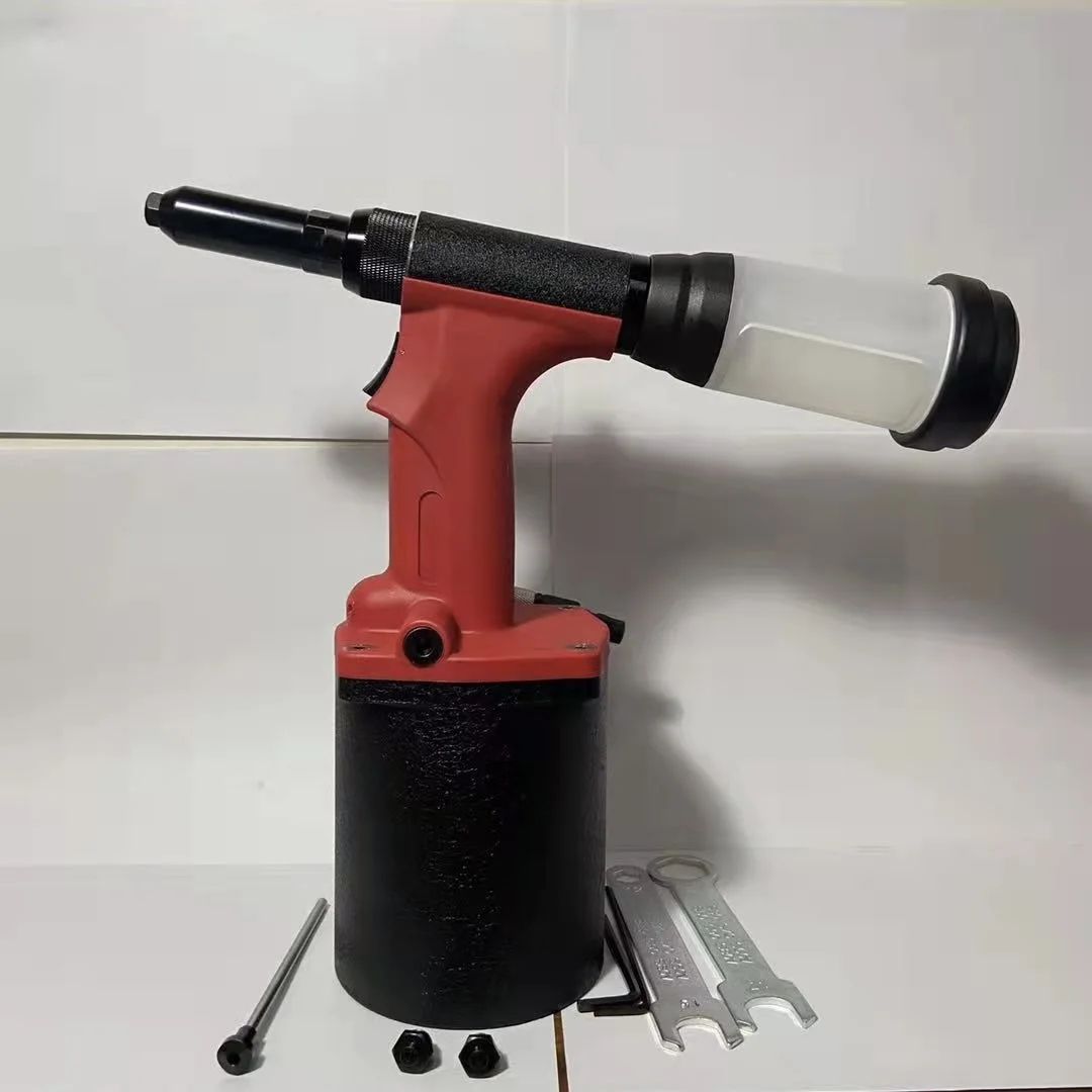 4.8-6.4mm Strong Pull Force Hydraulic Riveter Customizable OEM Air Nut Rivet Gun