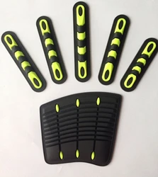 Popular style TPR patch finger protection work glove label