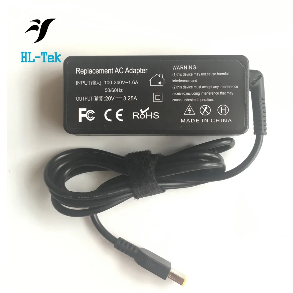 65w ac adapter 20V3.25A Laptop adapter for Lenovo yoga IdeaPad Touch S210 S215 S310 45N0293 2025 yellow usb