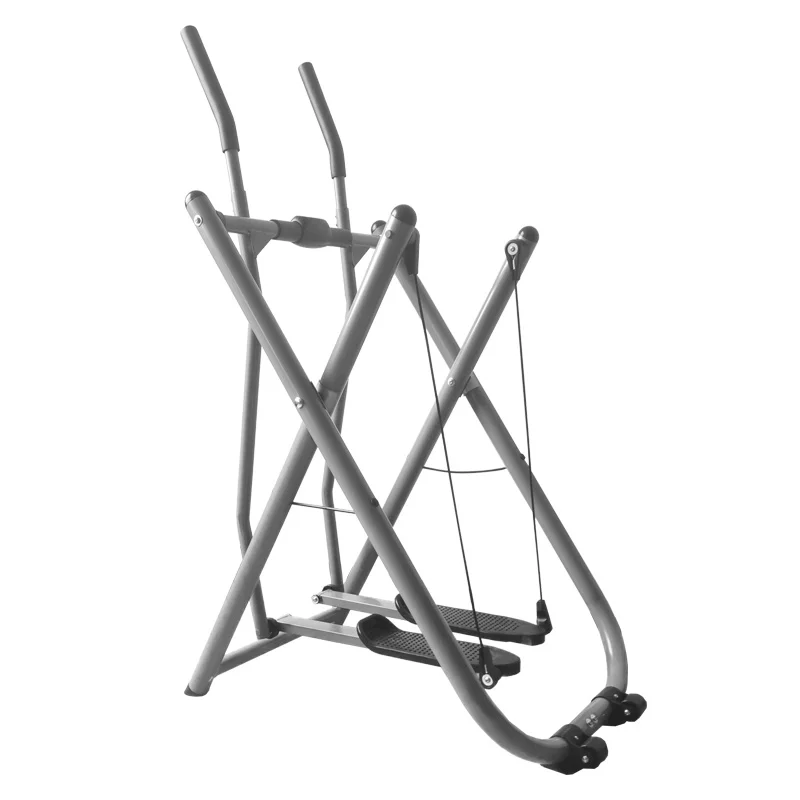 Spinning Aerobic Exercise Bike Fitness Air Walker Stepper  Machine W/Handle Bar And LCD Monitor Glider Elliptical Machine