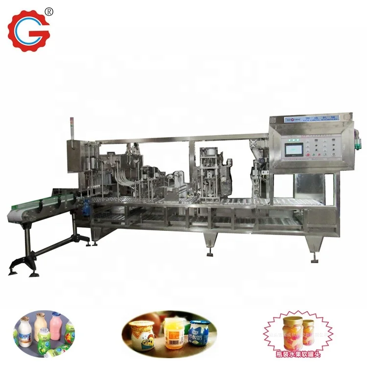 Competitive Price Filling Sealing Machine Liquid Milk Bottle Filling Machine