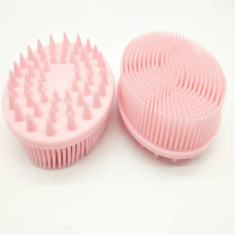 Baby Silicone Shower Bathing Brush Kids Exercise Body Cleaner Silicon Massage Bathing Brush
