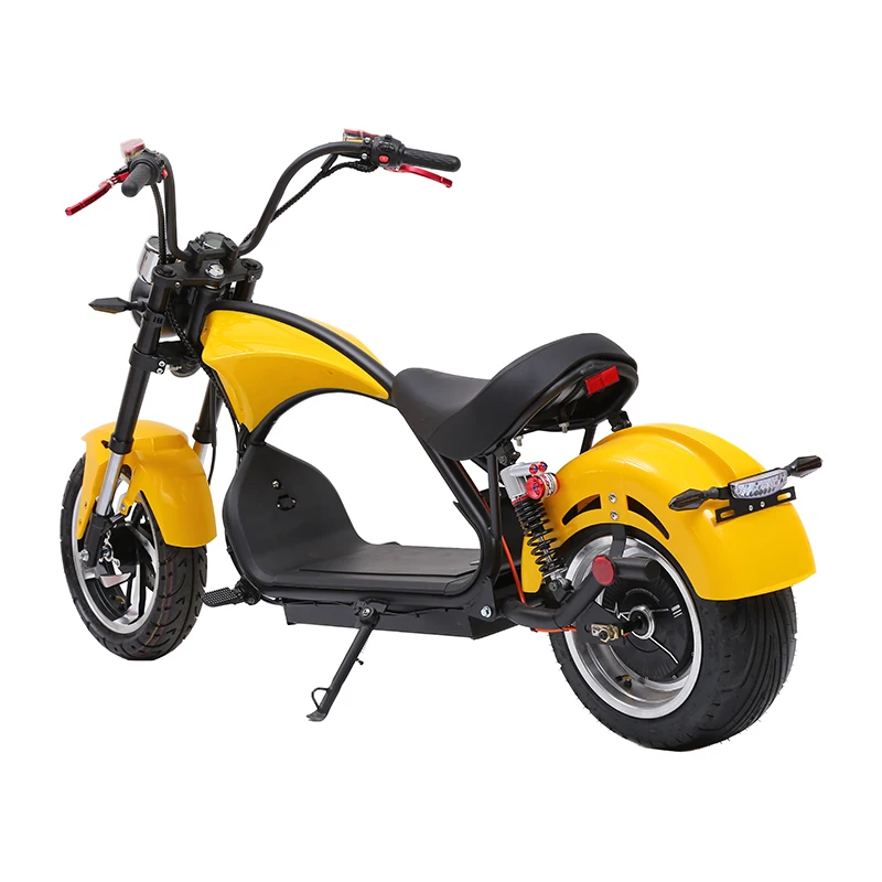 60V Fat Electric 3000Watt Moped 35Ah Dual Battery Full Suspension Electrical Scooters