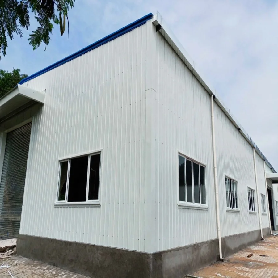Cheap portal frame prefab building steel structure ready made warehouse building steel structure