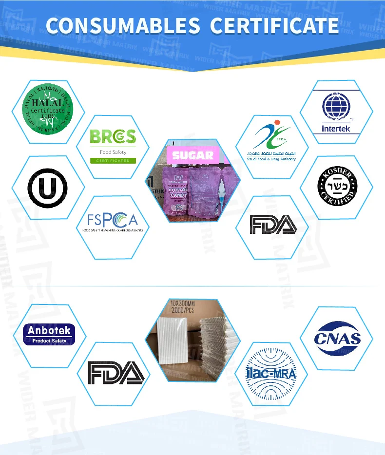 Commercial Fully Automatic Cotton Candy Vending Machine Factory Custom with Multiple Payment Methods