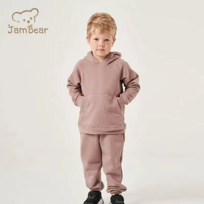 Organic cotton custom matching family sweatsuit sustainable family matching outfits eco friendly custom hoodies