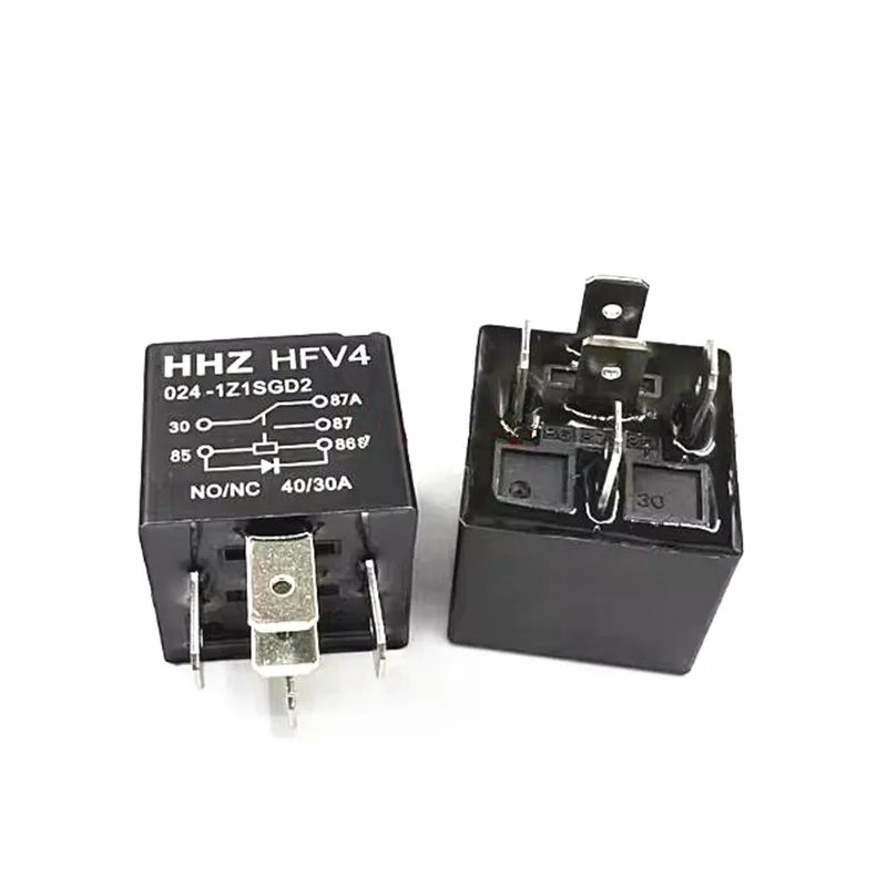 New original relay HFV4 024-1Z1SGD2 HFV4 024 1Z1SGD2 HFV40241Z1SGD2 24VDC DC24V 24V 40A 5PIN