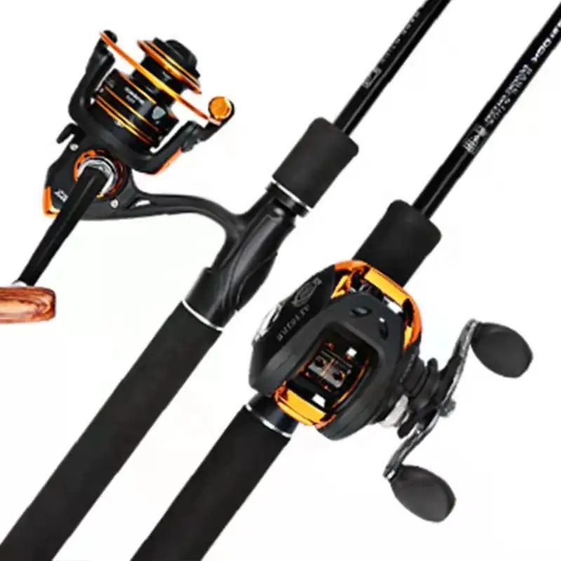 Ultralight Saltwater Sea Fishing Rod Full Set Bass Fishing Rod Kit Fishing Rod And Reel Combo For Sale