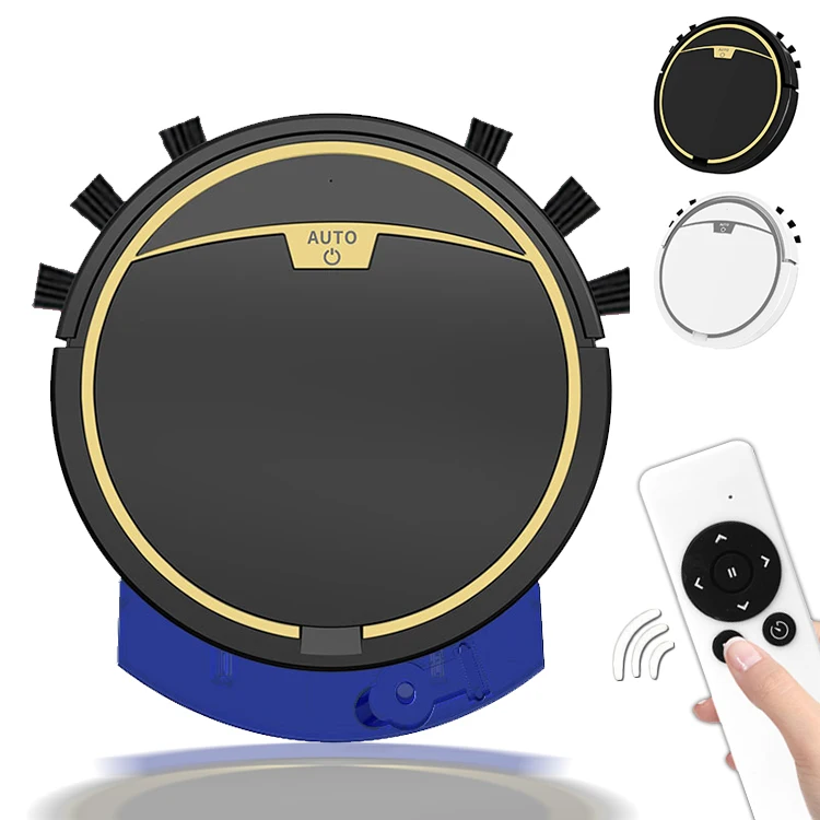 High Quality Household Wet & Dry Intelligent Sweeping Robot USB Rechargeable Wireless Cordless Vacuum Cleaner