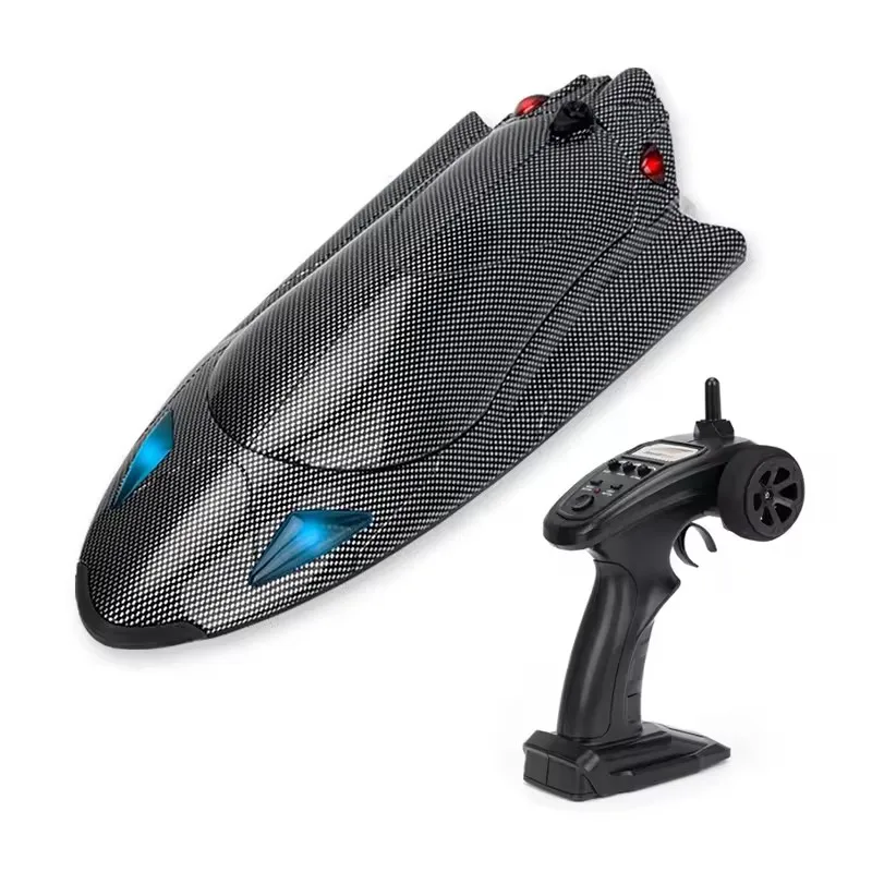 New 2.4G Radio Control Toys RC Boat 40km/H High Speed Ship Capsized Reset Self-Righting Vortex Turbojet Fast Racing Boat