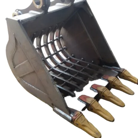 Hot-selling 6-10 Excavator Skeleton Bucket for JCB 85Z-1, Cat 306 CR, Bobcat E85, Doosan DX75, Yanmar VIO80.