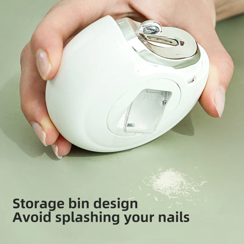 Portable Anti-Clipper Nail Polisher Multi-Function Electric Nail Clippers for Adults Children Home Automatic Nail Polish Machine