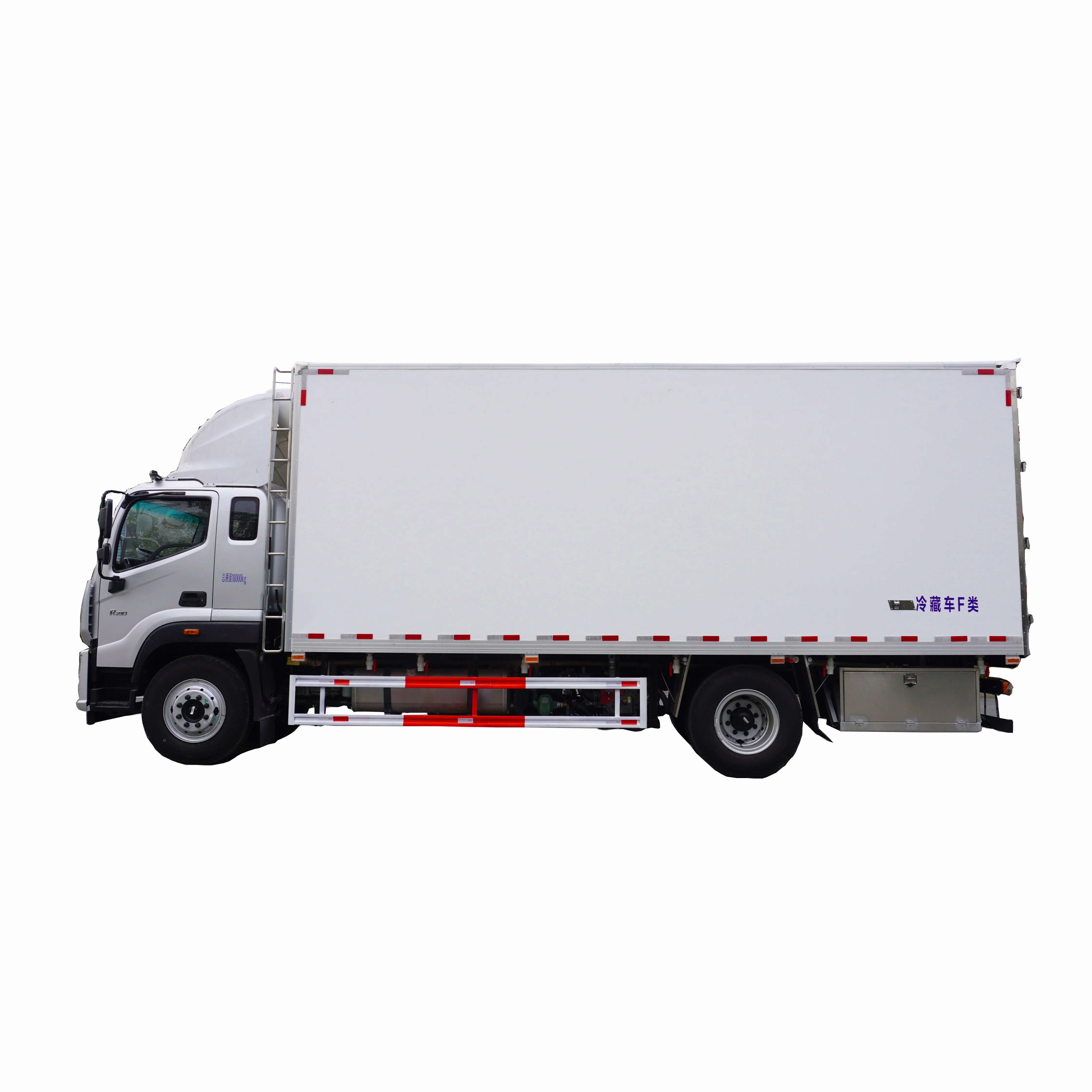 Foton Aumark 4x2 10 Ton 6.6m Freezer Truck Refrigerated Truck For Sale Fish Refrigerator Truck