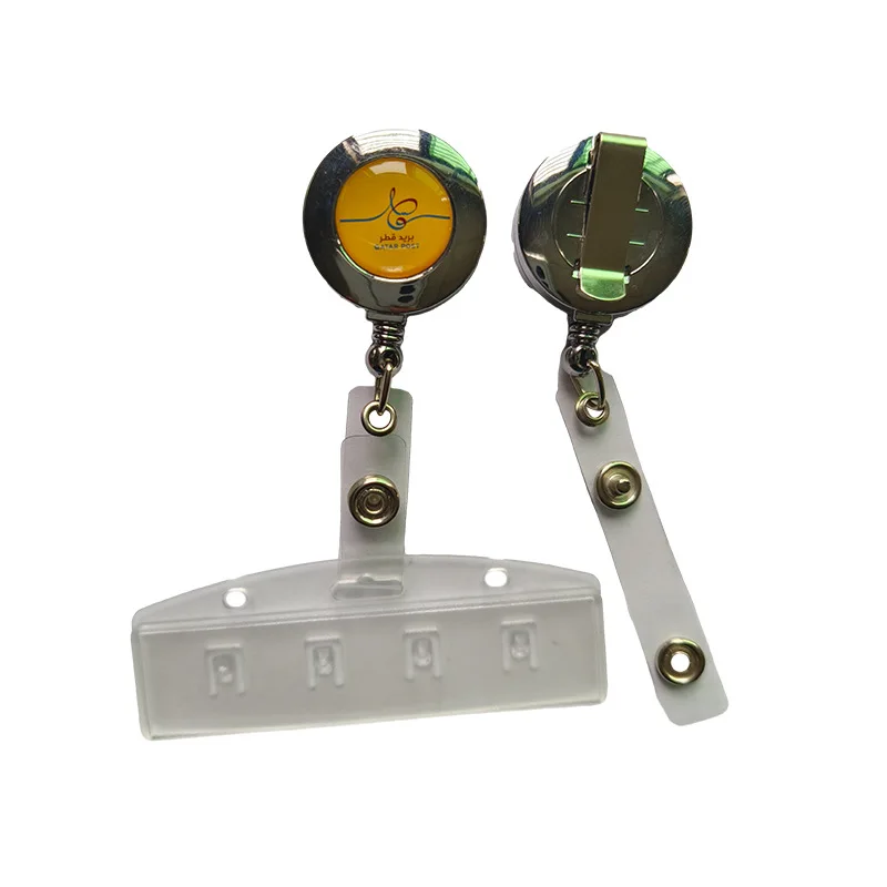 Sale Carabiner Badge Reel Students and Teachers Name & Id Card Holder Accessory Recoil Clips