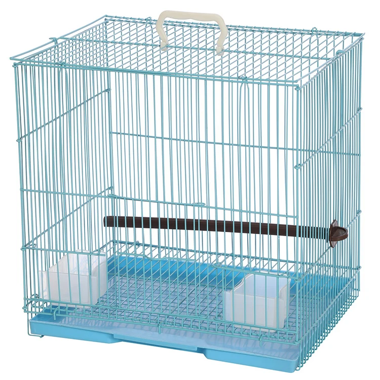 Wholesale Wrought Portable Chinese Large Aluminium Stainless Steel Iron Pet Bird Parrot Cage